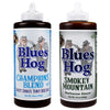 Blues Hog Champions Blend 25 Oz and Smokey Mountain 24 Oz BBQ Sauce 2 Pack