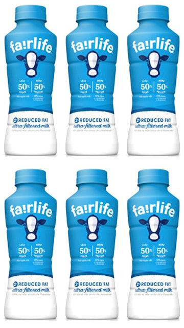A-ONE Fairlife UFM 2% Reduced Fat Milk, 6 Pack, 14 Fl Oz Bottles