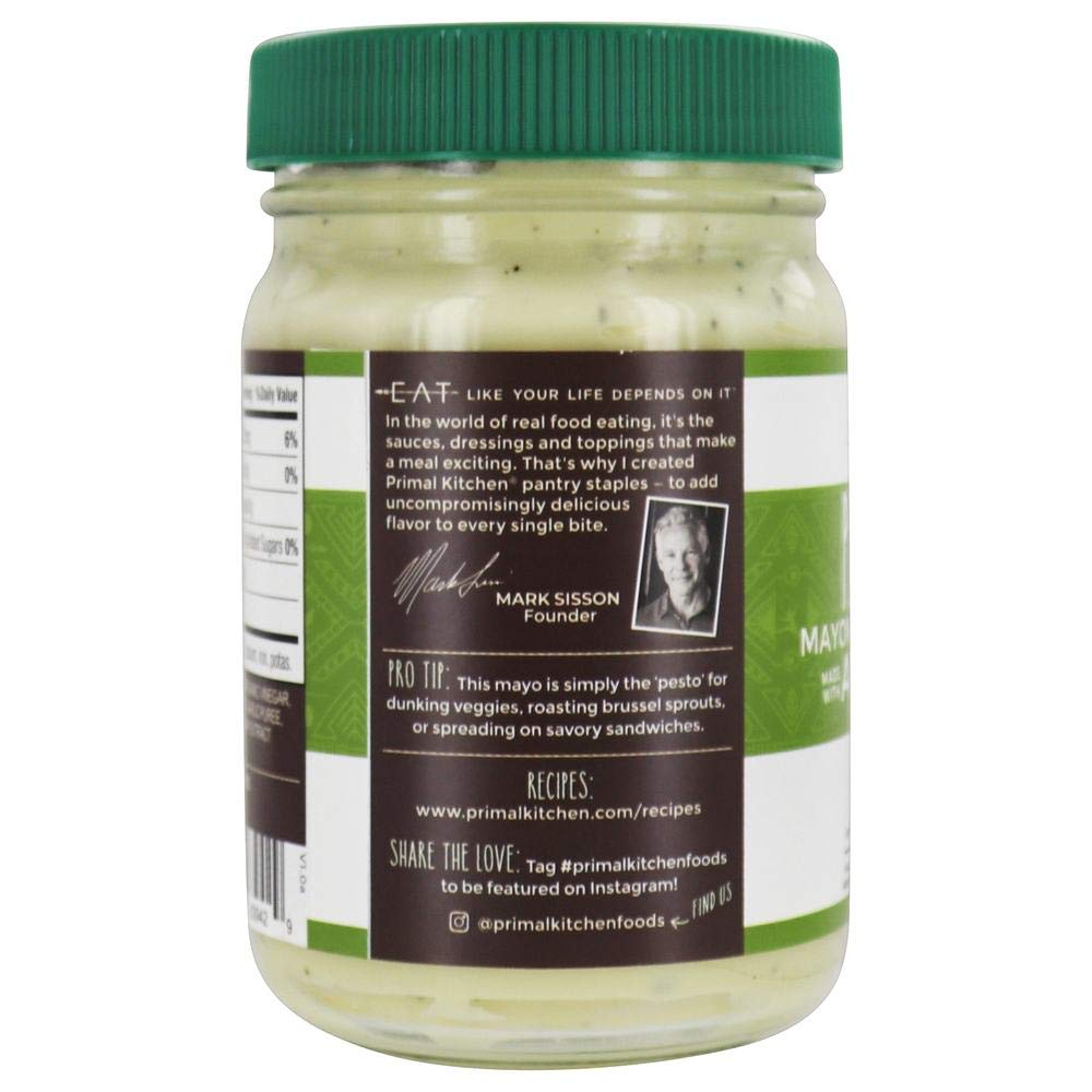 Primal Kitchen Avocado Oil Mayonnaise & Pesto Blend, 12 fl. oz.