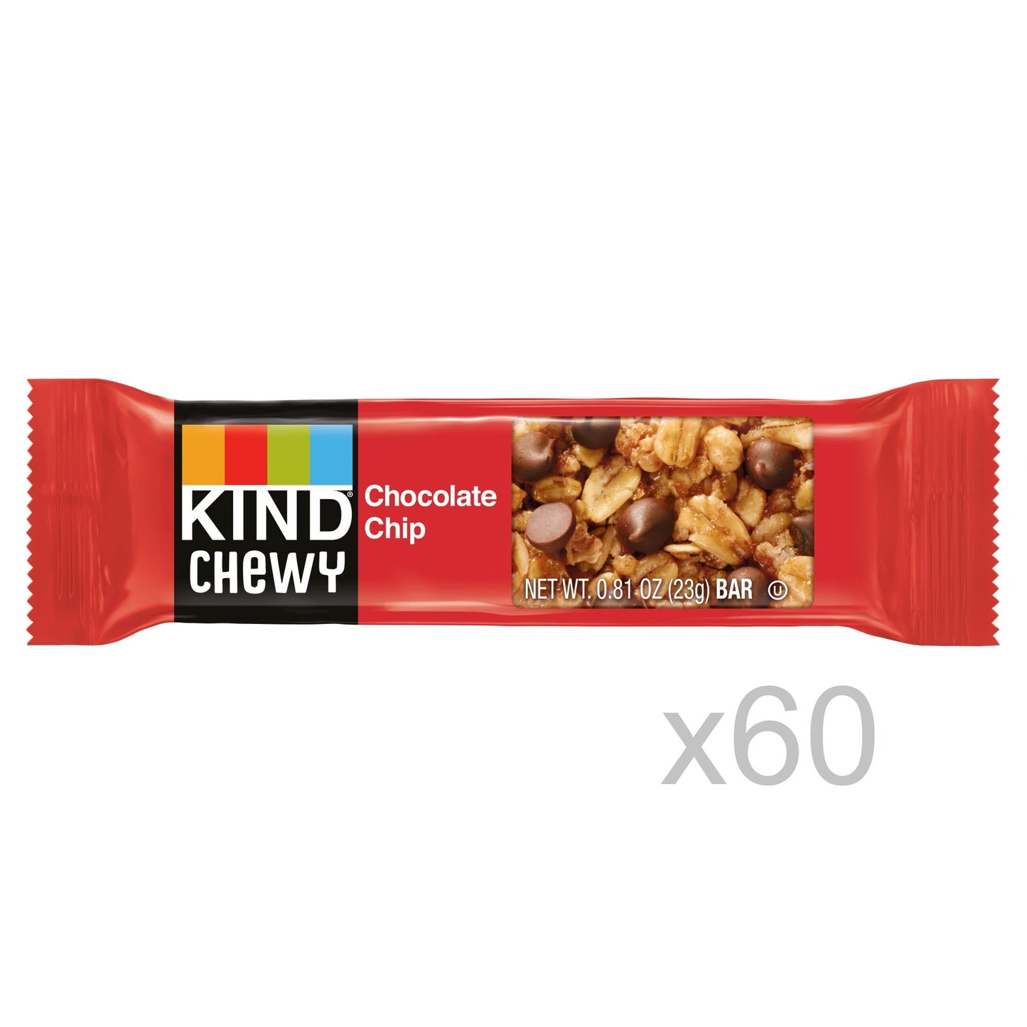 Kind Kids Granola Chewy Bar, Chocolate Chip, 10 Count (6 Pack)