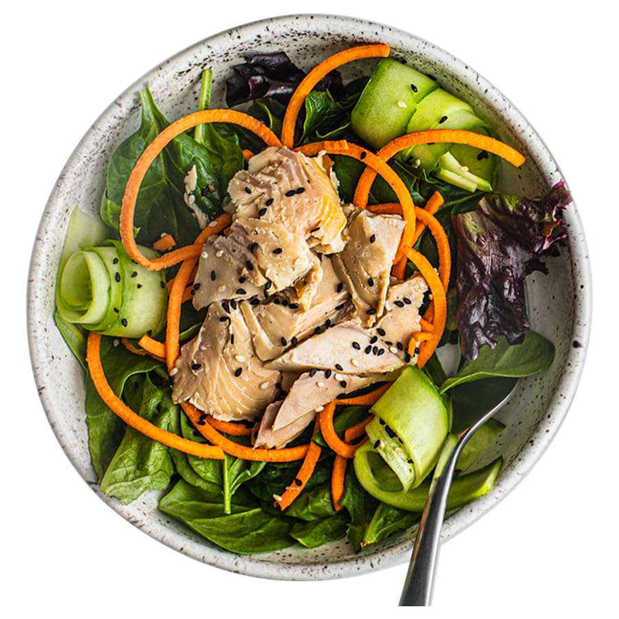 Chicken Of The Sea Pink Salmon, 2.5 Ounce Packets (Pack Of 12), Wild Caught Salmon, Skinless & Boneless, Lemon & Chive
