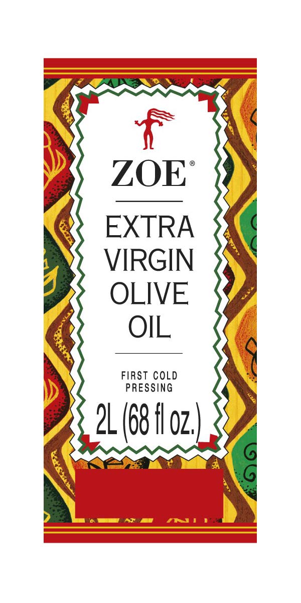 Zoe Extra Virgin Olive Oil 2L (68 Fl Oz) | Freshly Harvested, First Cold-Pressed | High Polyphenol, Hand-Selected Olives From Sp