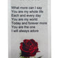 Westmon Works I Love You Sentiment Token And Poem Card Valentines Day Gift Set