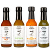 Seed Ranch Professional Heat Hot Sauce Collection  Variety Pack Of 4  Medium To Spicy Bundle Gift Set  Small-Batch Organic Gourmet Sauces With Top-Grade Ingredients  Vegan  Non-Gmo  Gluten-Free