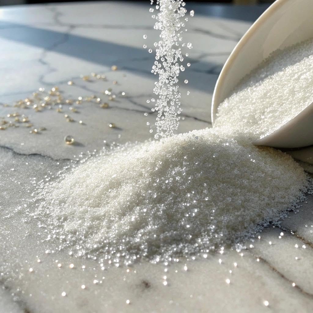 DecoPac Sanding Sugar | White Edible Sugar Sprinkles | 33oz | Edible Sanding Sugar in Handheld Container | Made In USA | Sugar S