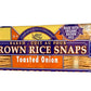 Edward & Sons Organic Onion Brown Rice Snaps ( 12X3.5 Oz)