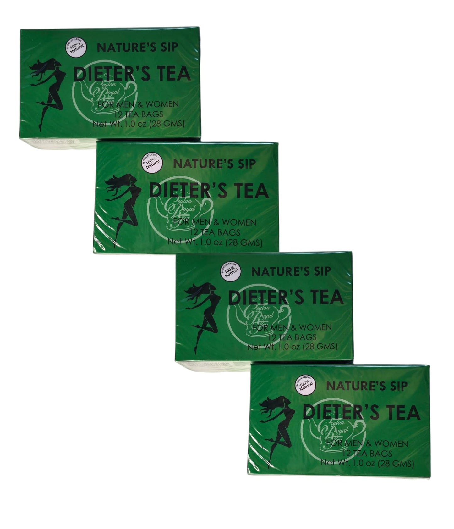 Nature's Sip Dieter's Drink Tea -for Men & Women (pack of 4-48 Pieces)