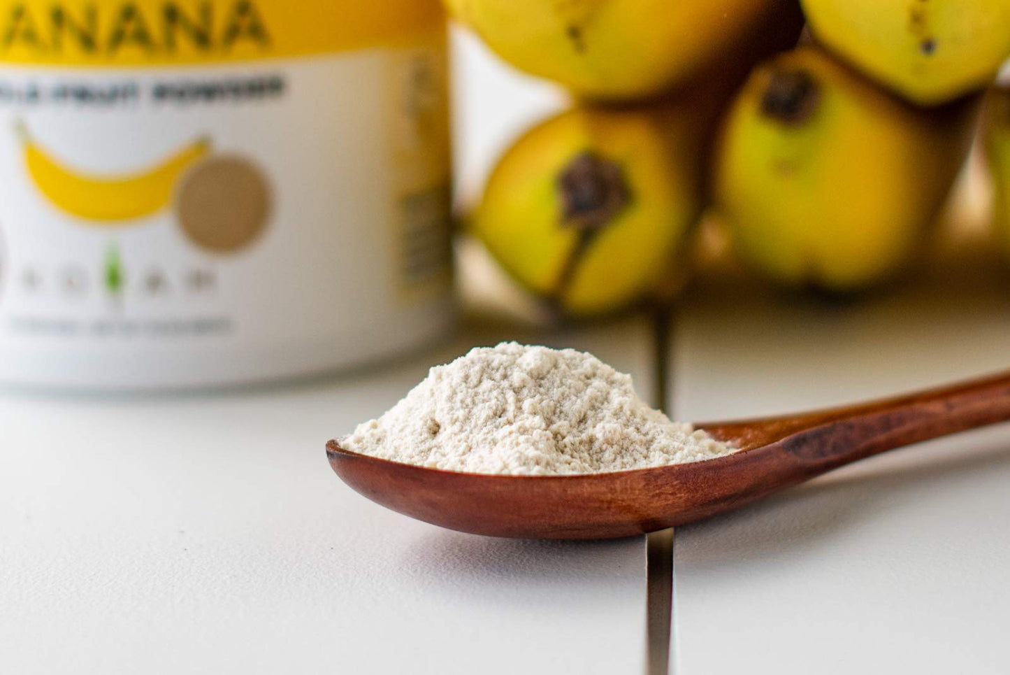 Koyah - Organic Freeze-Dried Banana Powder (1 Scoop = 1/4 Cup Fresh): 22 Servings, 220 G (7.8 Oz)