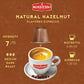 Roastesso Aluminum Espresso compact pieces, Natural Hazelnut Flavor, Medium Roast Intensity 7, Compatible with Nespresso, 40 Count