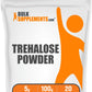BulkSupplements Trehalose Powder - Natural Sweetener, Vegan & Gluten Free, 100g (3.5 oz)