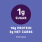 Quest Nutrition Crispy Blueberry Cobbler Hero Protein Bar, 16G Protein, 1G Sugar, 3G Net Carb, Gluten Free Protein Snack, Keto Friendly, 12 Count