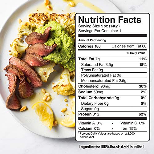 Pre, Beef Filet Mignon Steak, Grass-Fed, Pasture-Raised | 0.3125 lbs.