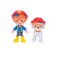 Blippi Fire Truck - Fun Vehicles With Freewheeling Features Including 3 Firefighter And Fire Dog, Sounds And Phrases - Educational Vehicles For Toddlers And Young Kids