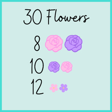 Lavender Dreams Icing Flowers By Simply Sucr   | Edible Flowers| Edible Roses| Purple Flowers | Icing Flowers | Sprinkle Mix | C