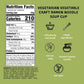 Mikes Mighty Vegetarian Vegetable Ramen Cup (Pack of 6) - 8g Protein Instant Ramen Noodles - Organic Steamed, Non-GMO, Palm Oil-