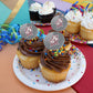 Graphics & More Bellarmine University Secondary Logo Cupcake Picks Toppers Decoration Set Of 6