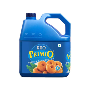 Rro Primio Refined Groundnut Oil, 5 Liters