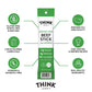 Think Jerky Jalapeno Beef Sticks, Gluten And Sugar Free, No Nitrates, Keto Paleo Friendly High Protein Low Carb Meat Snack - 0.5