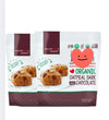 Hunks Organic Oatmeal Dark Chocolate Cookies, Gluten Free, Vegan, 22 Count, 22oz, 2 Pack