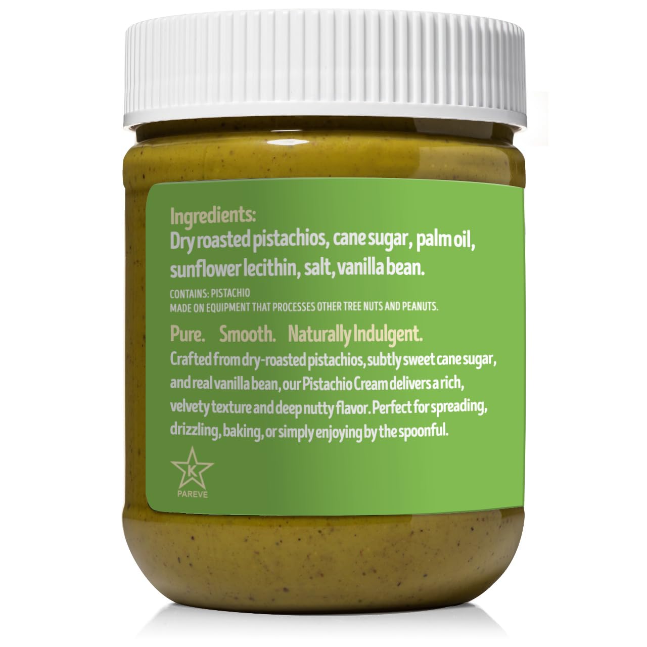 Vr All Natural Pistachio Cream Spread (11Oz) | Rich & Nutty Pistachio Cream For Knafeh Dubai Chocolate Bars