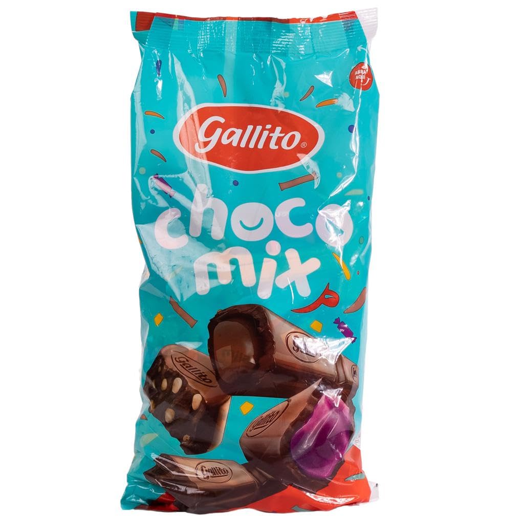 Gallito Choco Mix - Large SIze - Assorted Costa Rican Chocolates - Tapita, Guayabita, Milan, Mint Milan - Imported Latin Candy V