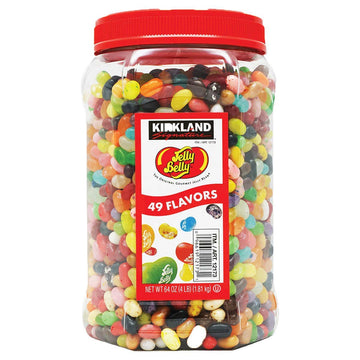 Kirkland Signature 49 Flavors Of The Original Gourmet Jelly Bean, 64 Oz