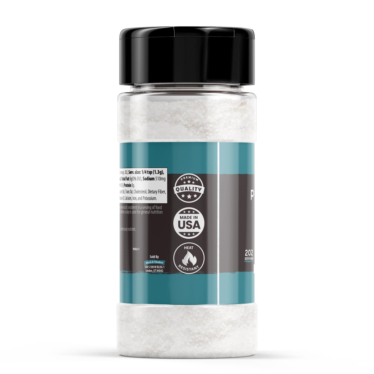 Birch & Meadow 1 Cup of Pretzel Salt, Coarse, Heat Resistant