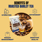 Premium Korean Roasted Barley Tea (400g) - UNHA'S ASIAN SNACK BOX, Healthy Mugicha & Boricha, Hot or Cold Beverage, Zipper Bag, Brown