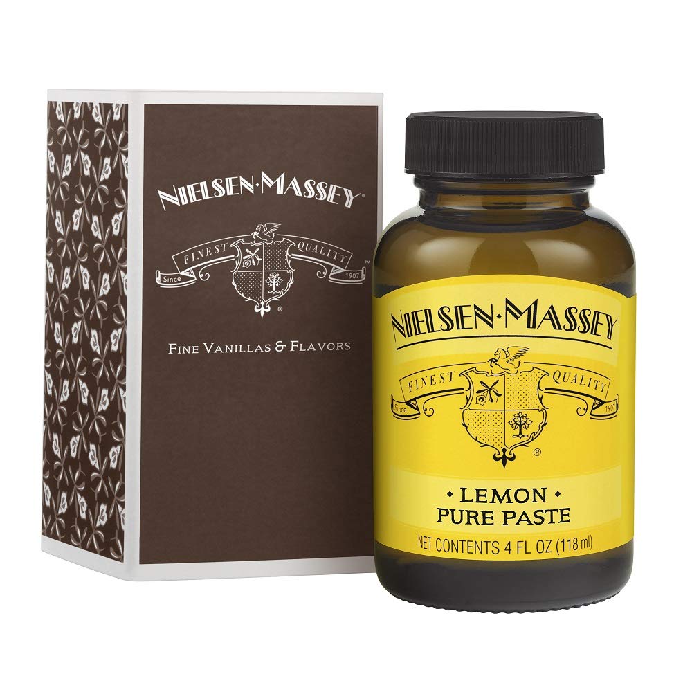 Nielsen-Massey Pure Lemon Paste for Baking, 4 Fl Oz Jar