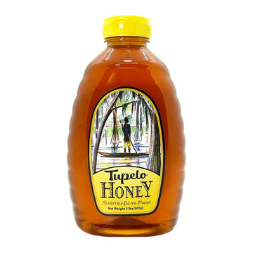 Tupelo Honey 32Oz - 2 Pound -Two Pound Jar- From Sleeping Bear Farms Beekeepers In The Florida Apalachicola River Basin