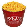 Gourmet Popcorn Gift Tin - Del's Popcorn (Cheese, 2 Gallon)