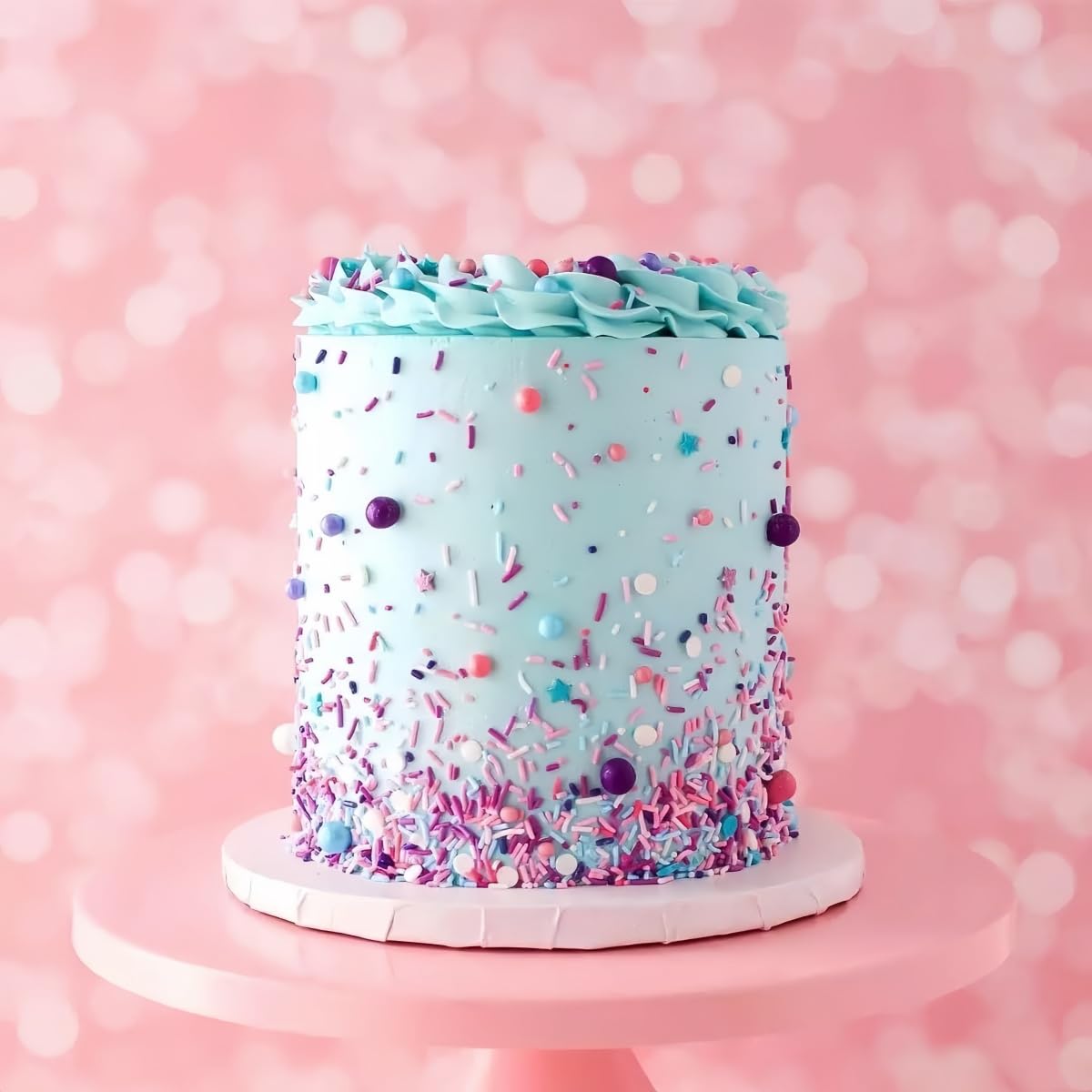 Rainbow Sprinkles Candy Mix Size Edible Pearls Cake Decorations Cupcake Toppers Cookie Decorating Perfect For Wedding Party Vale