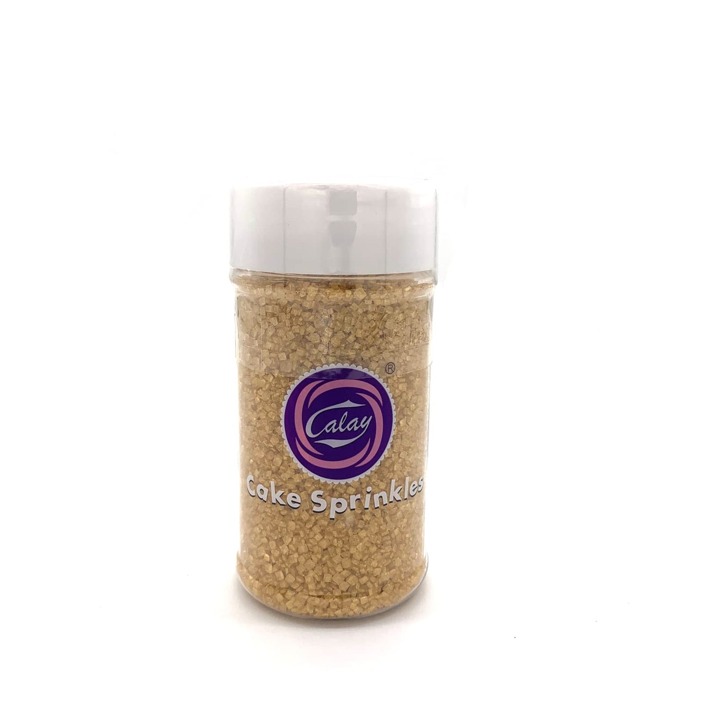 Edible Gold Sanding Sugar Sprinkles Cupcake Cake Toppers, Celebrations Candy Pearls Shaker Jar Wedding Party Cake Dessert Food D