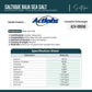 Saltique 1lb Baja Sea Salt Coarse - Contains a Balance of 90 Minerals Helping You Stay Hydrated And Improve Electrolyte Balance-100% Unrefined - GMO-free - Paleo- Vegan