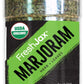 Freshjax Premium Organic Spices, Herbs, Seasonings, And Salts (Certified Organic Marjoram - Large Bottle)