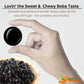 Tapioca Pearls Brown Sugar Flavor Boba Balls For Milk Tea From Taiwan By Bubble Tea Supply | 2.2 Lb Bag With 28+ Servings | Easy