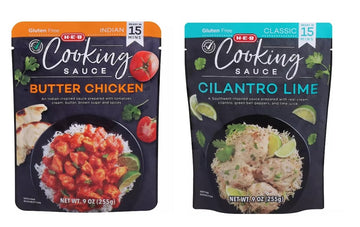 HEB Cooking Sauce Mixes - 2 packages (Indian Butter Chicken & Cilantro Lime)