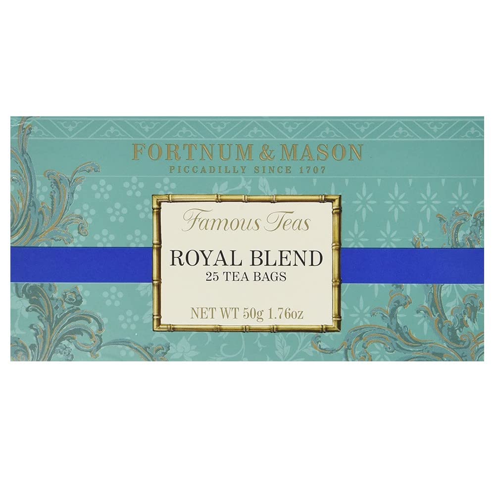 Fortnum And Mason British Tea. Royal Blend 25 Count Tea Bags (1 Pack) Usa