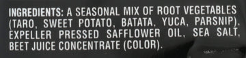 Terra Vegetable Chips With Sea Salt, Original, 5 Oz