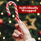 Yumzo Christmas Candy Canes - Classic Red and White Peppermint Flavor - 36 Pack Individually Wrapped for Holiday Gift Giving