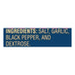 Spice Classics Garlic & Pepper Seasoning Salt, 4.87 oz (Pack of 12)