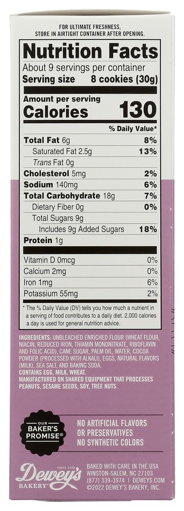 Deweys Brownie Crisp Moravan Style 9 Oz (Pack Of 3)