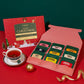 VAHDAM  Merry Christmas Tea Gift Set (9 Individually Wrapped Tea Bags) Limited Edition -Gluten Free  Non GMO | Christmas 2025 Gift Ideas | Christmas Gifts For Women 2025 & Christmas Gifts For Men 2025