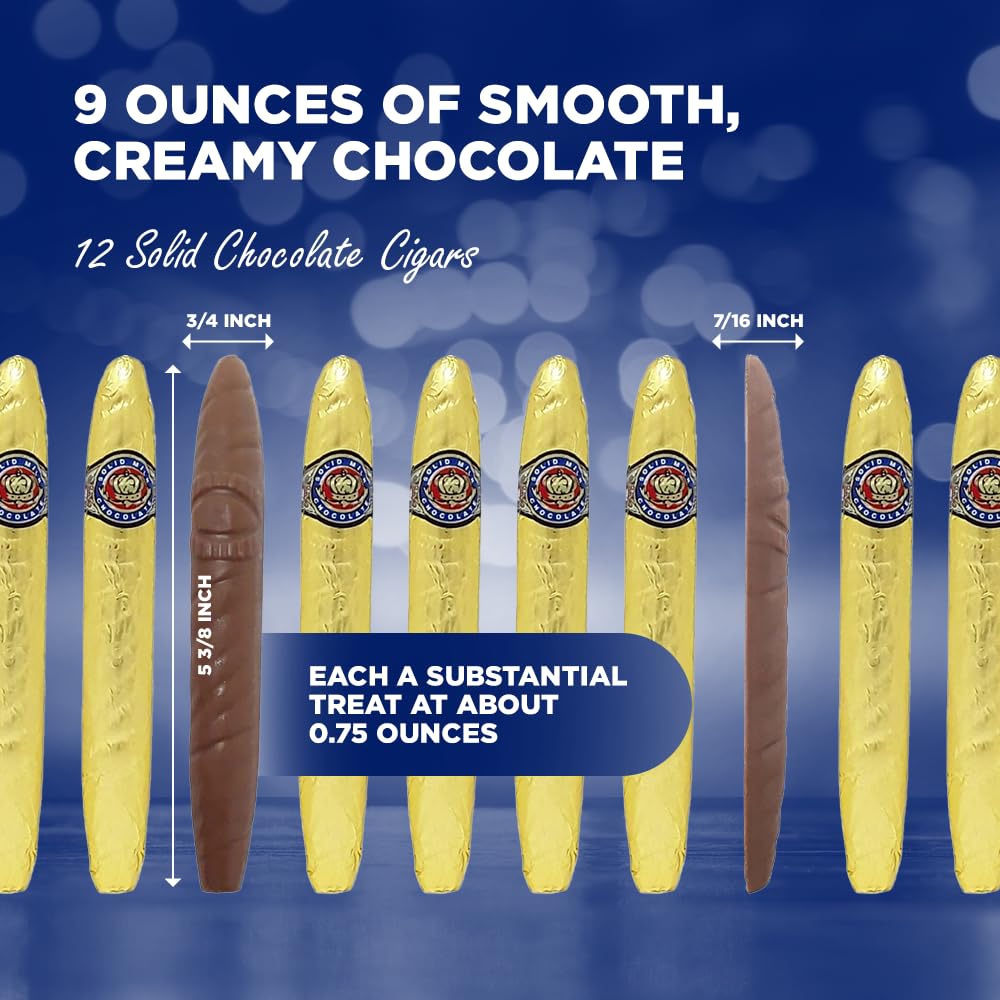 Madelaine Chocolate Candy smoky aromas Gift Box for Birthday Party or Celebration - 12 Chocolate smoky aroma Fathers Day Gift - Individually Wrapped in an Elegant Box