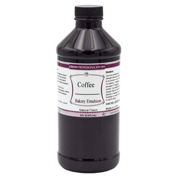 Lorann Coffee Bakery Emulsion, 16 Ounce Bottle