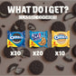 Cookie Variety Pack (60 Count) By Bussin Boxes