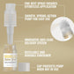 Bakell Champagne Gold Tinker Dust Edible Glitter, 4g Mini Spray Pump for Food and Desserts