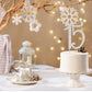 Honbay 15th Birthday Cake Topper, Sparkly Alloy Crystal Rhinestones, Silver, Model CAKE-TOPPER-15-GOLD