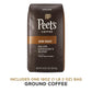 Peets Coffee, Dark Roast Ground Coffee - Major Dickasons Blend 36 Ounces (2 Bags of 18 Ounces)