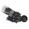 Edible Black Sugar Pearls Candy Sprinkles 120G/ 4.23Ounce Baking Cake Sprinkles Cupcake and Cake Topper Cookie Decorations Weddi